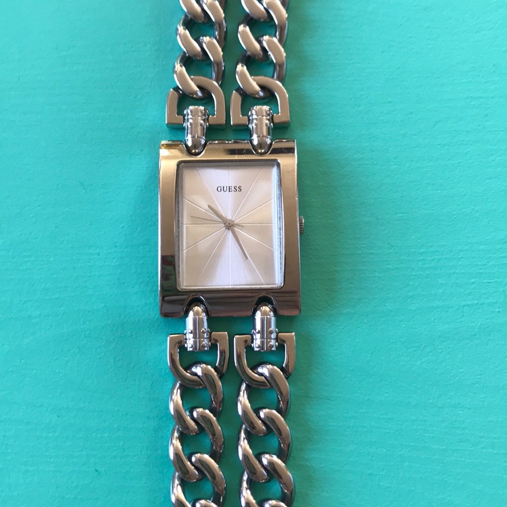 Guess silver bracelet watch